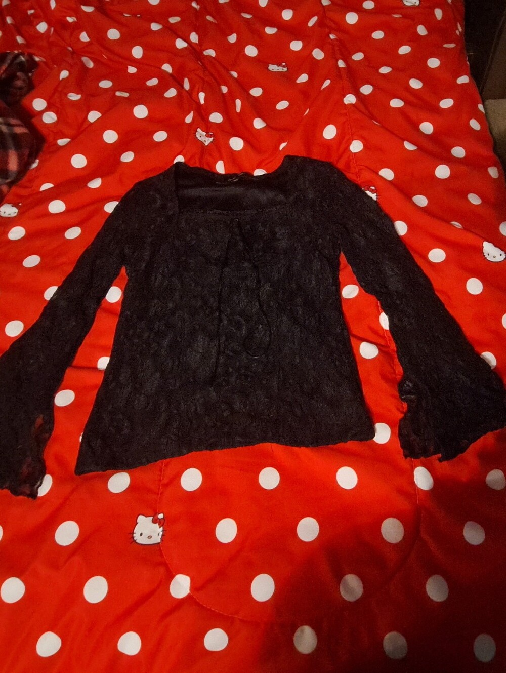 Black Lace Top